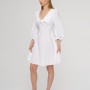 Платье с рукавами Айс Крим белый